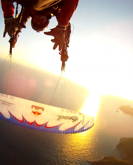Tandem Infinity Tumbling above Ölüdeniz