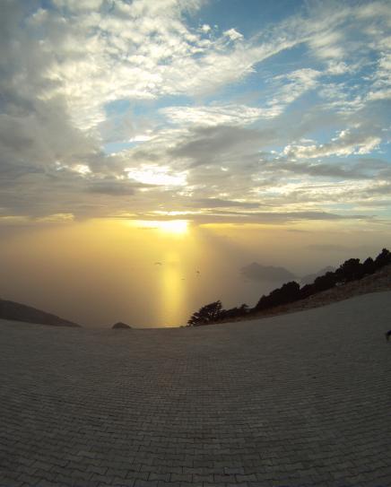 Take-off place at 1700 meters in Ölüdeniz
